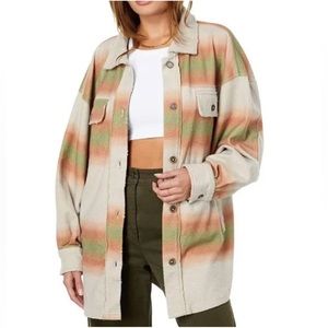 NWT FREE PEOPLE PRINTED RUBY JACKET MAZIPAN COMBO-SIZE SMALL.